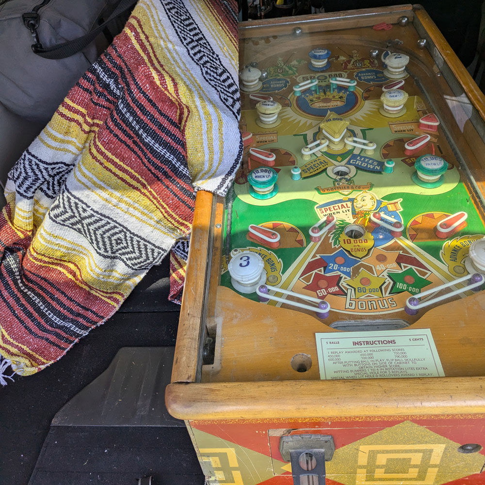 Humpty Dumpty pinball machine